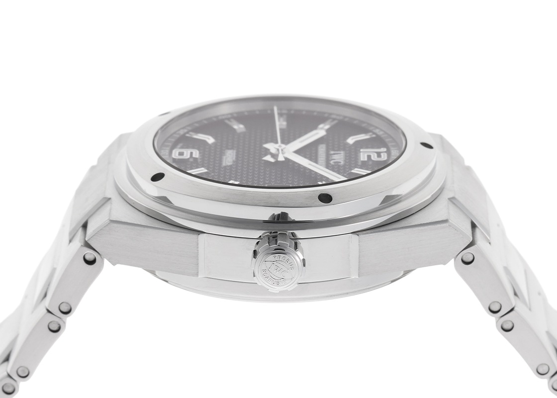 IWC - インヂュニア | INTERNATIONAL WATCH COMPANY | IW322701 | SS 黒文字盤 自動巻き ブレスレット | 中古