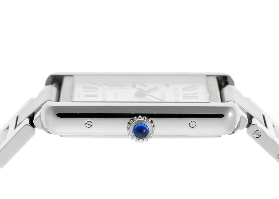 カルティエ - タンクソロ XL | CARTIER | W5200028 | SS シルバー文字盤 自動巻き ブレスレット | 中古