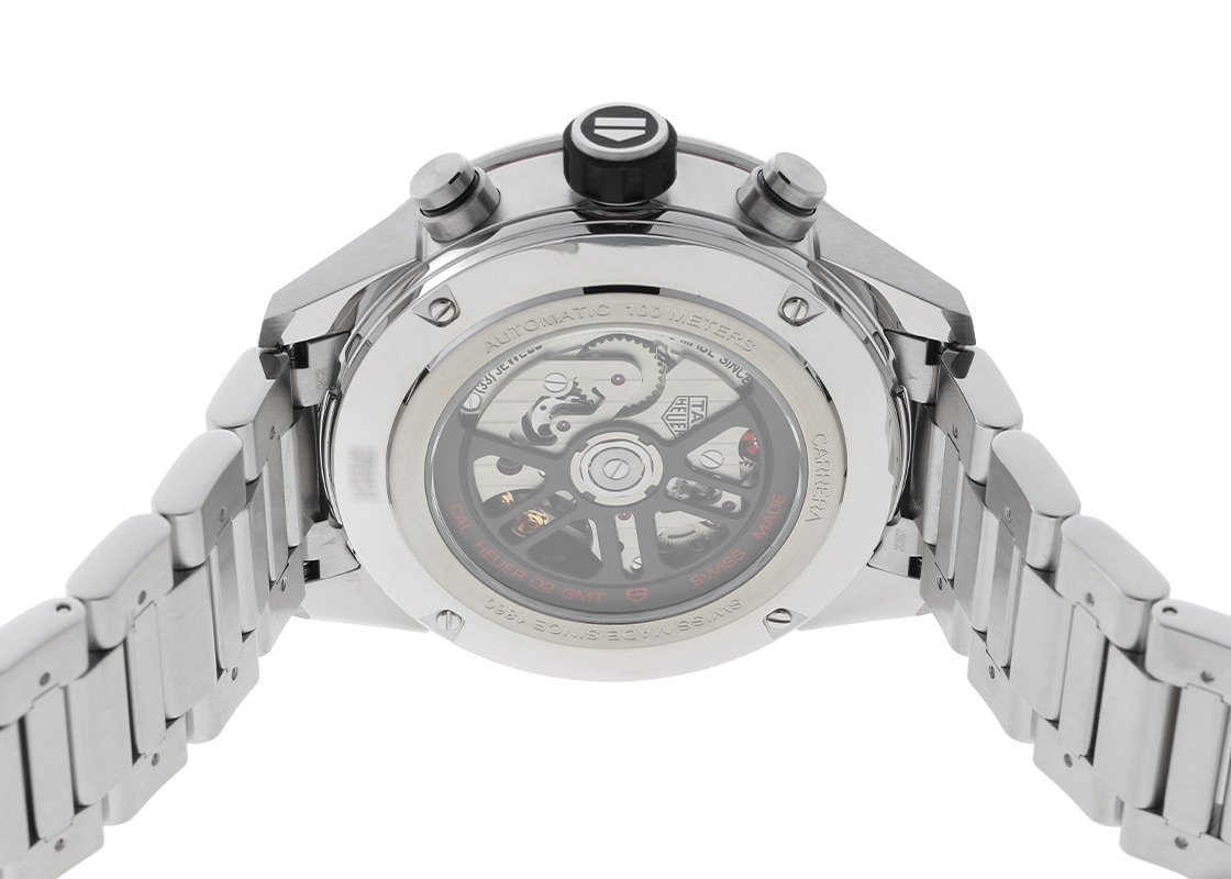 タグホイヤー - カレラ クロノグラフ キャリバーホイヤー02 | TAG HEUER | CBG2A1Z.BA0658 | SS 黒文字盤 自動巻き ブレスレット | 未使用品