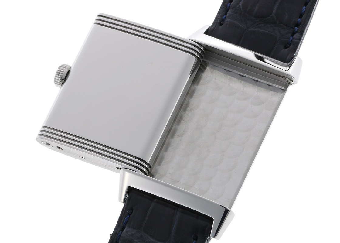 ジャガールクルト - レベルソ クラシック ミディアム モノフェイス | JAEGER-LECOULTRE | Q2518540(222.8.47) | SS シルバー文字盤 クォーツ レザー | 中古