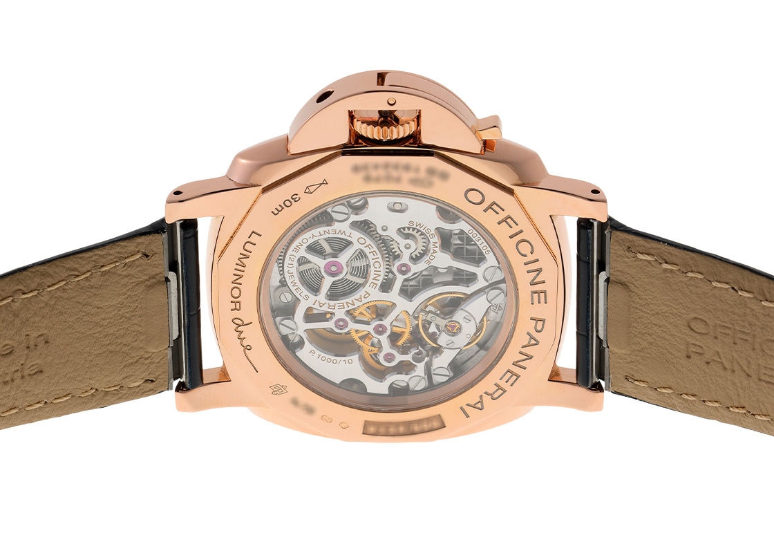 オフィチーネパネライ - ルミノール ドゥエ 3デイズ オロロッソ | OFFICINE PANERAI | PAM00741 | RG アイボリー文字盤 手巻き レザー | 中古