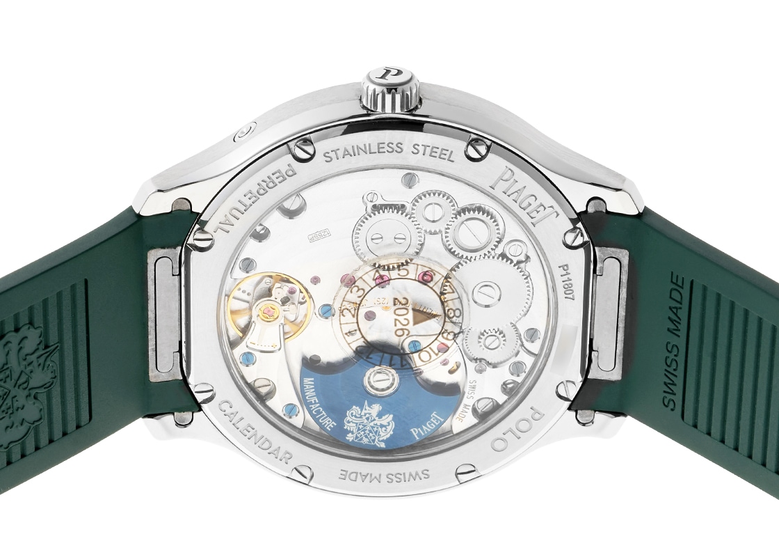 ピアジェ - ポロ パーペチュアルカレンダー ウルトラシン | PIAGET | G0A48005(P11807) | SS グリーン文字盤 自動巻き ラバー | 中古