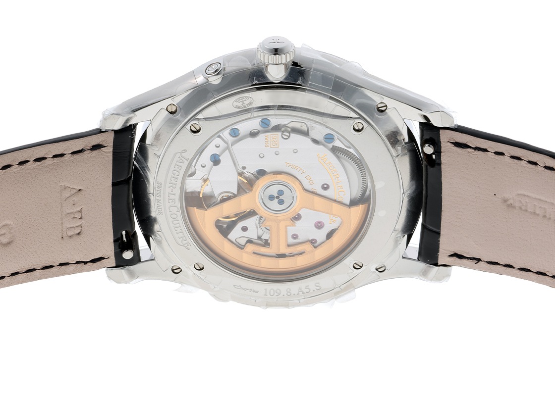 ジャガールクルト - マスター ウルトラスリム ムーン | JAEGER LECOULTRE | Q1368430 | SS シルバー文字盤 自動巻き レザー