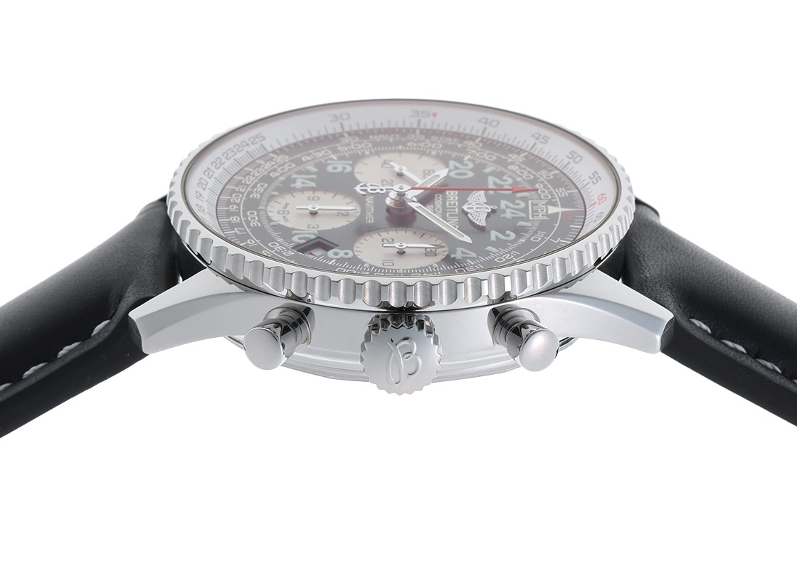 ブライトリング - ナビタイマー コスモノート リミテッド | BREITLING | A020B59KBD(AB0210) | SS 黒文字盤 手巻き レザー | 中古