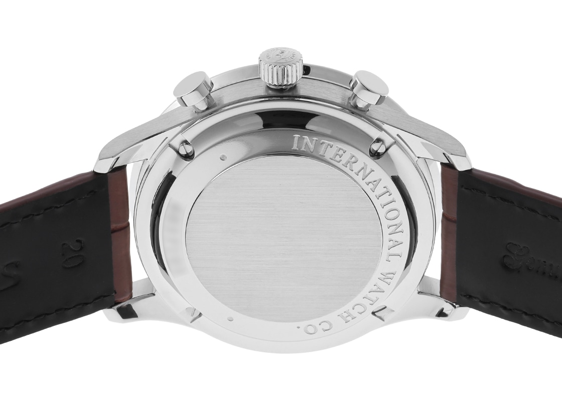 IWC - ポルトギーゼ クロノグラフ | INTERNATIONAL WATCH COMPANY | IW371445 | SS シルバー文字盤 自動巻き レザー | 中古