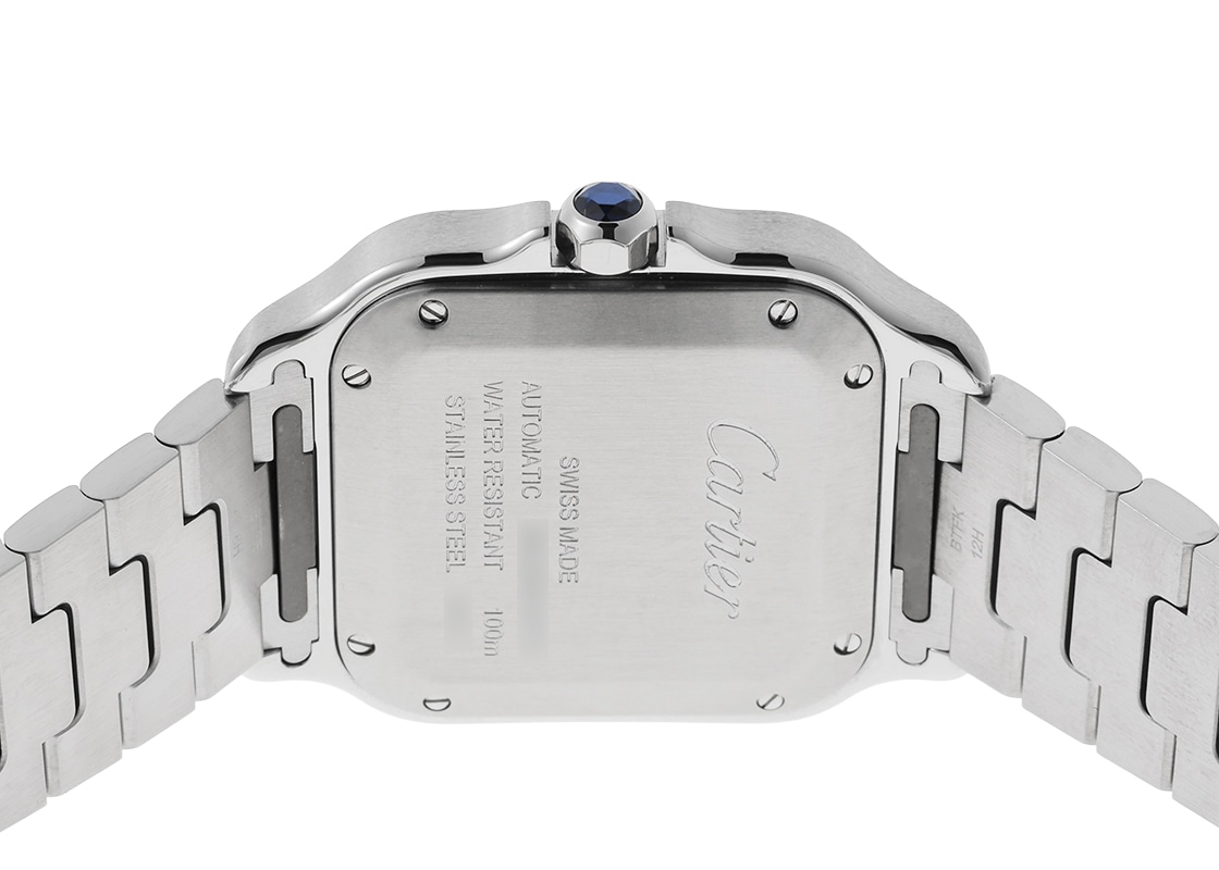 カルティエ - サントス ドゥ カルティエ MM | CARTIER | WSSA0029 | SS シルバー文字盤 自動巻き ブレスレット | 中古