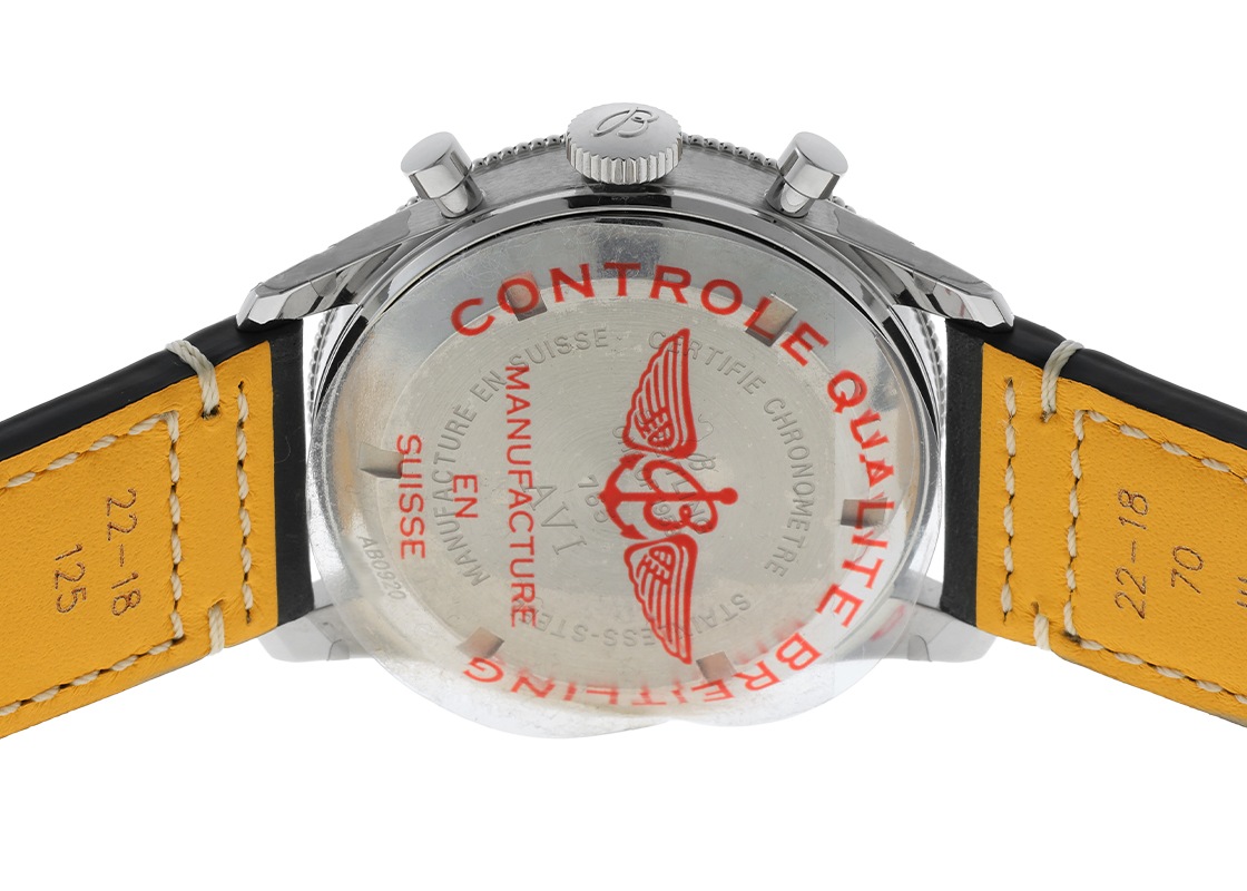 ブライトリング - クラシック アヴィ AVI REF.765 1953 リ・エディション | BREITLING | AB0920131B1X1(AB0920) | SS 黒文字盤 手巻き レザー | 未使用品