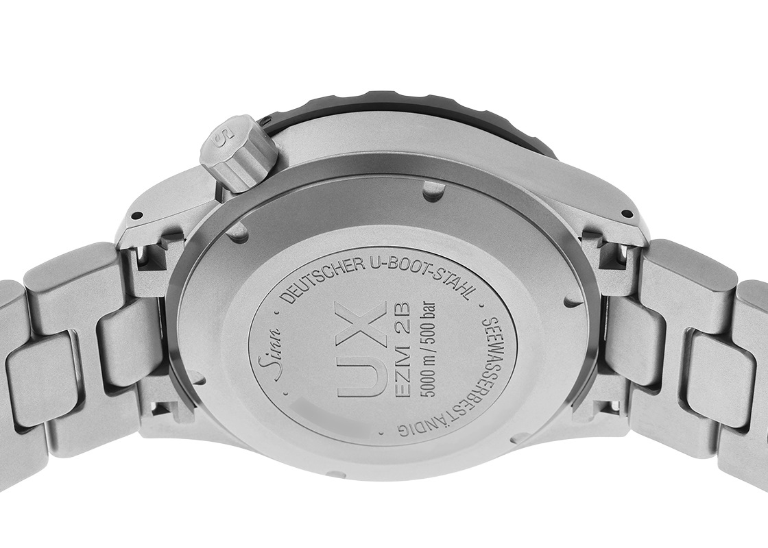 ジン - UX.GSG9 | SINN | UX.GSG9.SDR 3M | SS 黒文字盤 クォーツ ブレスレット | 未使用品