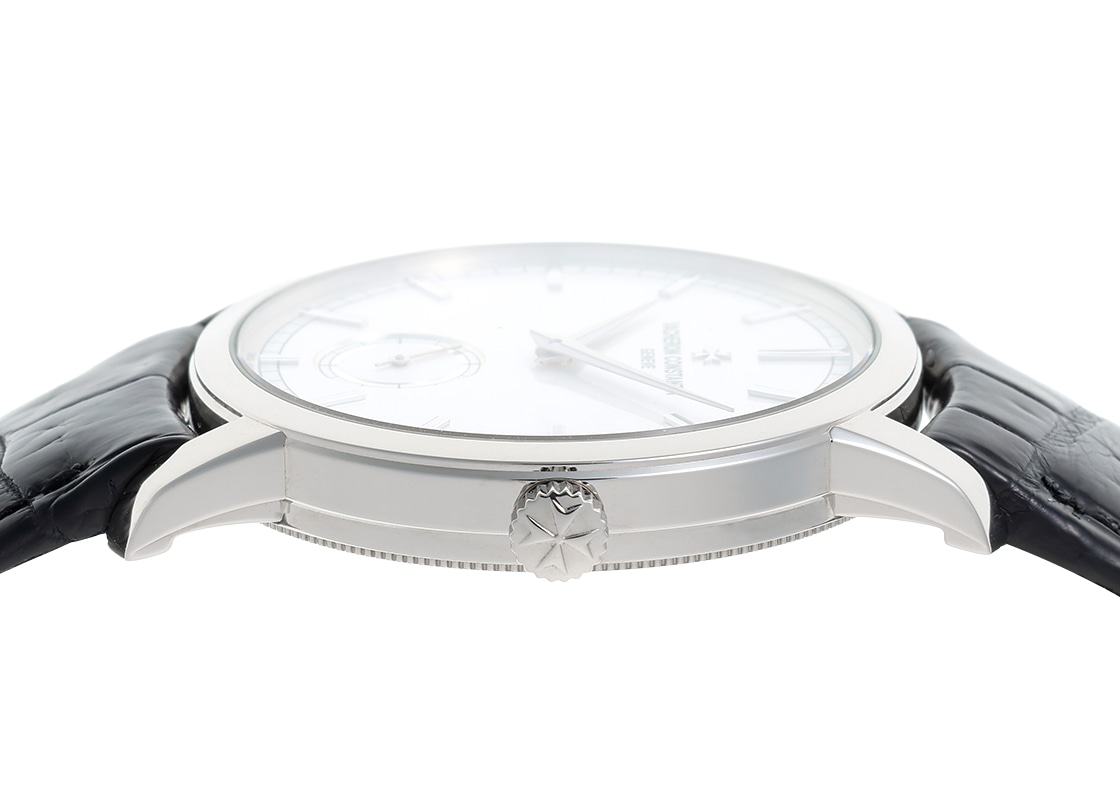 ヴァシュロン・コンスタンタン - トラディショナル | VACHERON CONSTANTIN | 82172/000G-9383 | WG シルバー文字盤 手巻き レザー | 中古