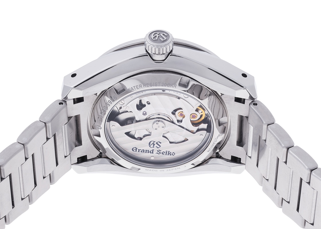 グランドセイコー - スポーツコレクション スプリングドライブ パワーリザーブ | GRAND SEIKO|SBGA481(9R65-0EG0) | TI シルバー文字盤 スプリングドライブ ブレスレット | 中古