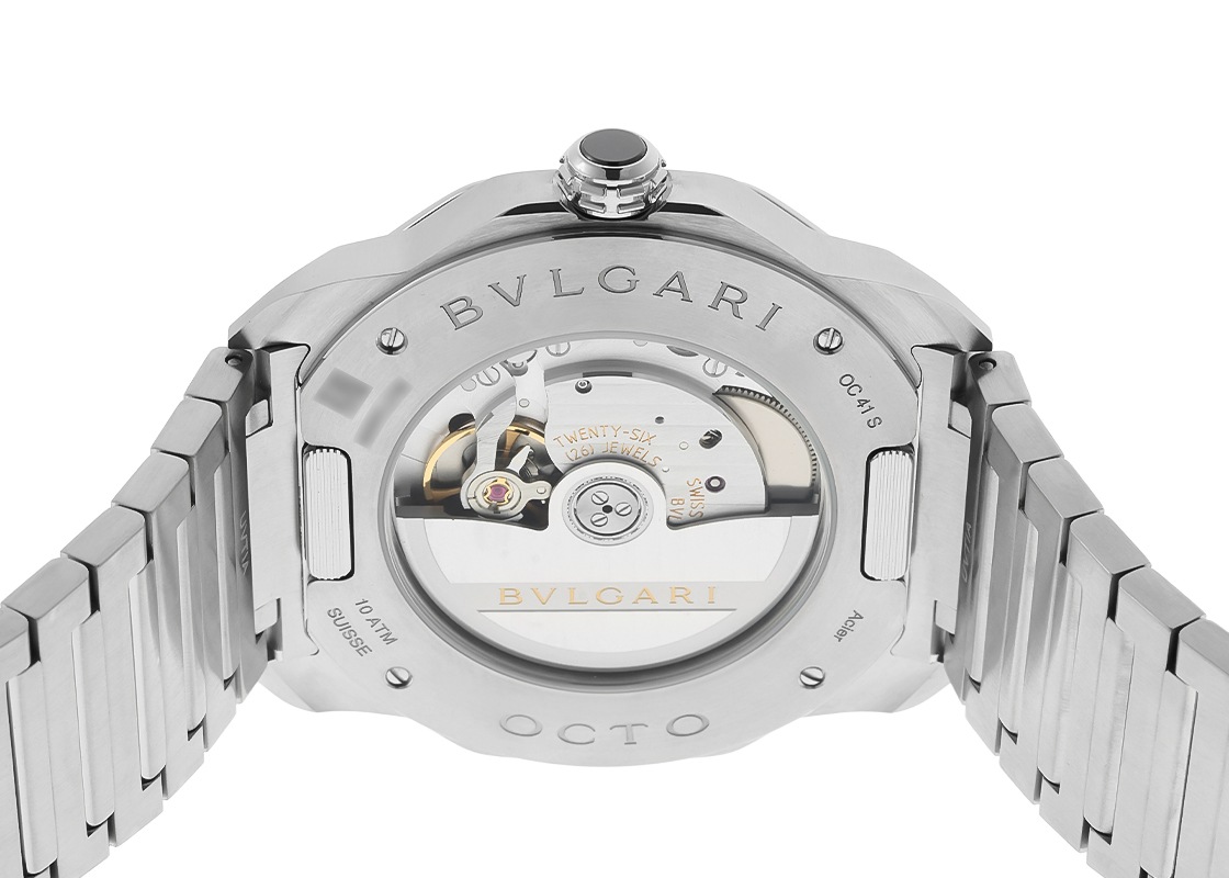 ブルガリ - オクト ローマ ウォッチ | BVLGARI | 103738 | SS 白文字盤 自動巻き ブレスレット | 委託品 | 中古