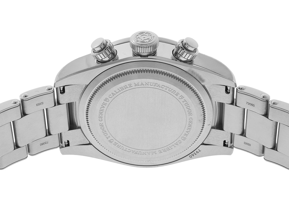 チューダー - ブラックベイ クロノグラフ | TUDOR | M79360N-0002 | SS シルバー文字盤 自動巻き ブレスレット | 中古