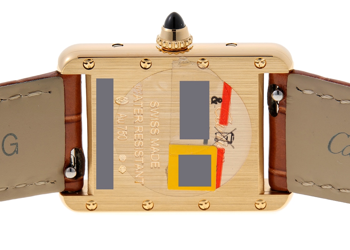 カルティエ - タンクルイ カルティエ SM | CARTIER | WGTA0342 | YG シルバー文字盤 クォーツ レザー