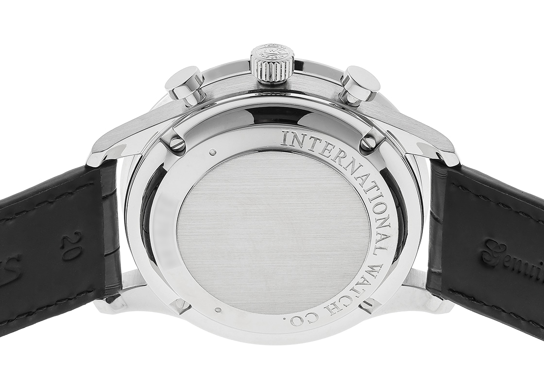 IWC - ポルトギーゼ クロノグラフ | INTERNATIONAL WATCH COMPANY | IW371445 | SS シルバー文字盤 自動巻き レザー | 中古