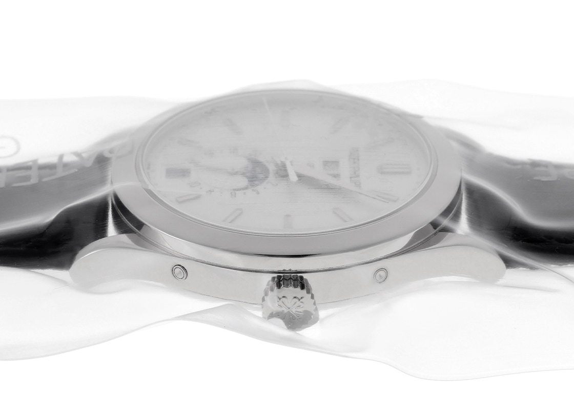 パテックフィリップ - アニュアルカレンダー ムーンフェイズ | PATEK PHILIPPE | 5396G-011 | WG シルバー文字盤 自動巻き レザー | 中古