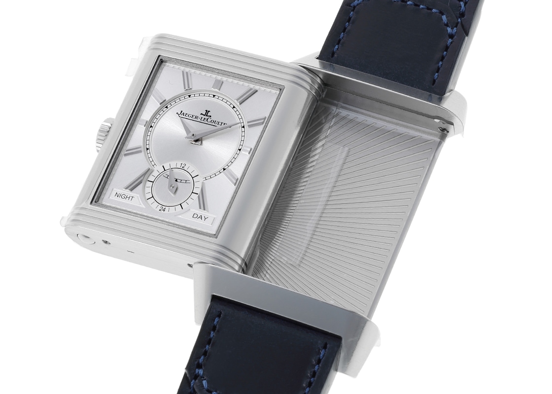 ジャガー・ルクルト - レベルソ トリビュート デュオ スモールセコンド | JAEGER-LECOULTRE | Q3988481(215.8.D4) | SS ブルー文字盤 手巻き レザー | 未使用
