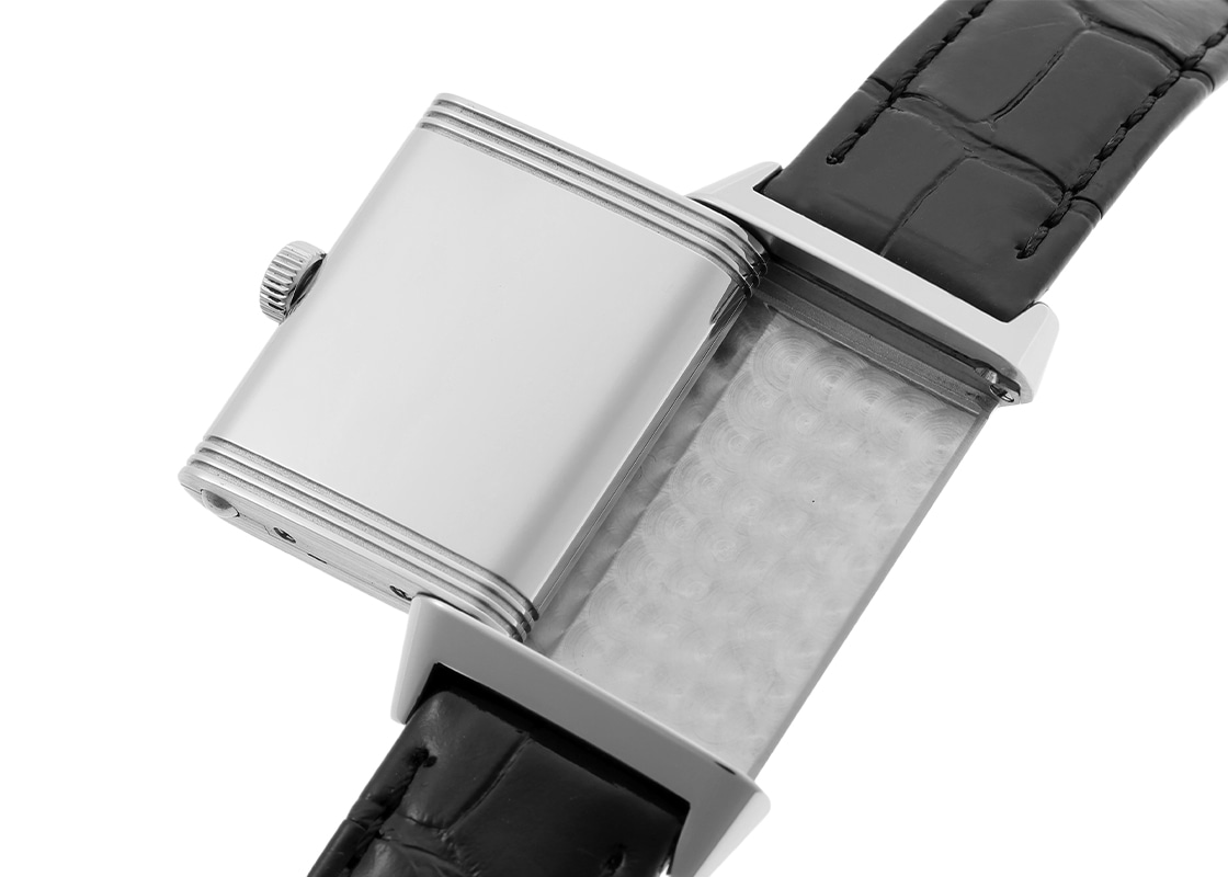 ジャガー・ルクルト - レベルソ クラシック スモール | JAEGER-LECOULTRE | Q2608440(221.8.86) | SS シルバー文字盤 手巻き レザー | 中古