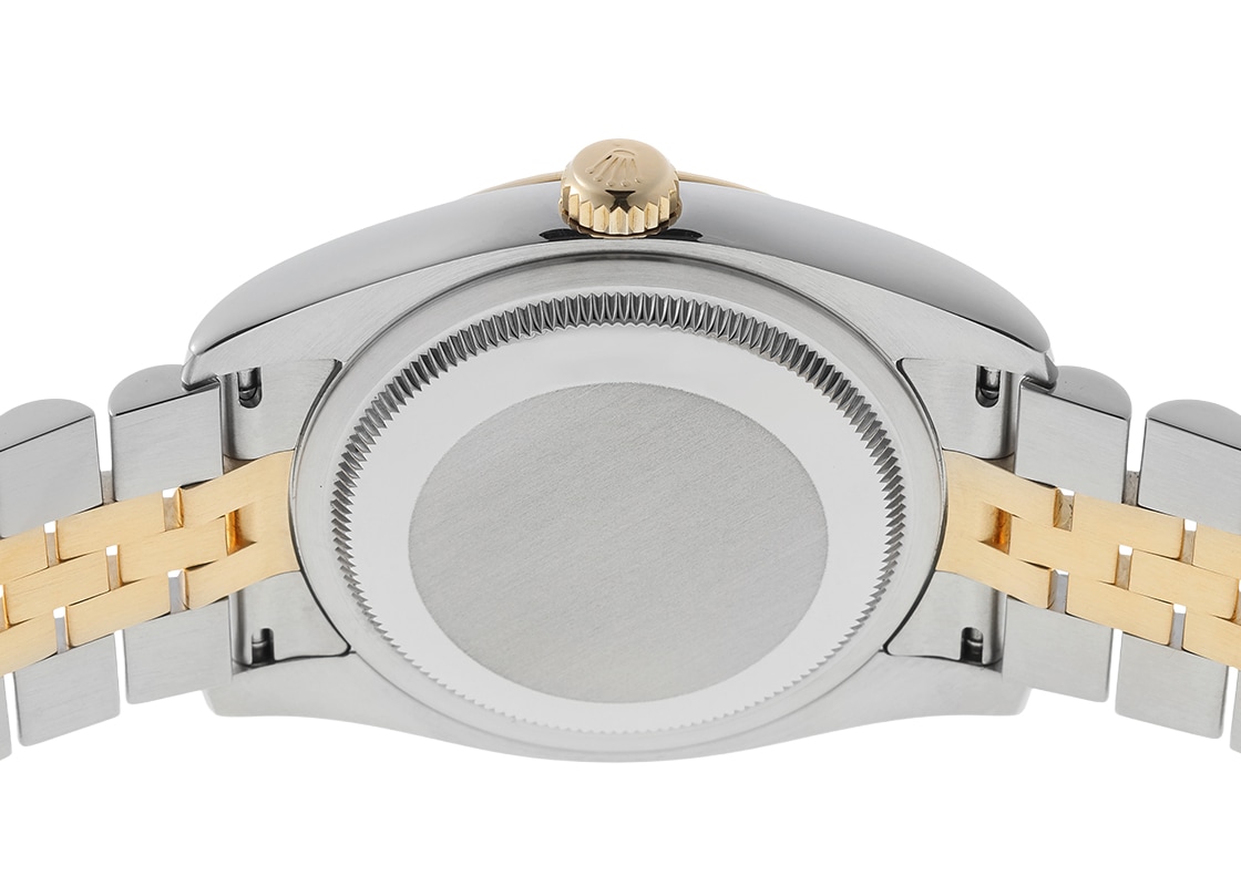 ロレックス - オイスター パーペチュアル デイトジャスト | ROLEX | 116233 | YG&SS ブラックコンピューター文字盤 自動巻き ブレスレット | 中古