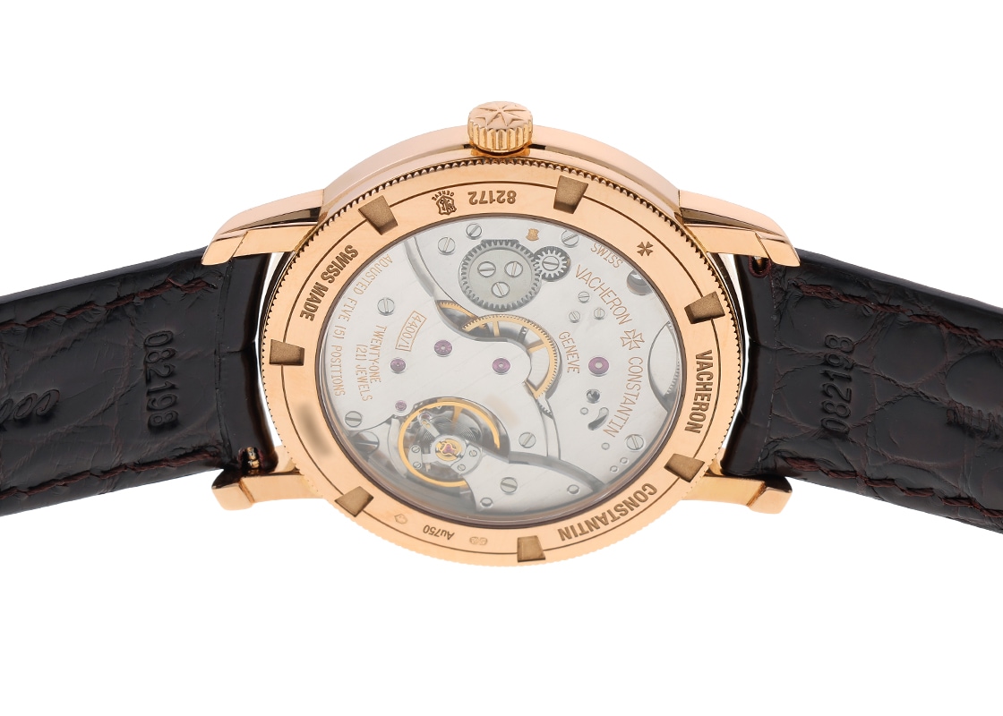ヴァシュロンコンスタンタン - トラディショナル | VACHERON CONSTANTIN | 82172/000R-9382 | RG シルバー文字盤 手巻き レザー | 中古