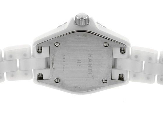シャネル - レディース J12 ベゼルダイヤモンド | CHANEL | H2572 | 29mm CE 白シェル文字盤/8Pダイヤモンド クォーツ ブレスレット