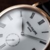 パテックフィリップ - カラトラバ | PATEK PHILIPPE | 5119J-001 | YG 白文字盤 レザー 手巻き | レストア | 中古 |