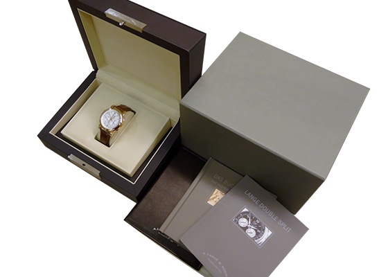 A.ランゲ&ゾーネ - ダブルスプリット | A.LANGE&SOHNE | 404.032(LS4044AD) | PG シルバー文字盤 手巻き レザー | 中古 |