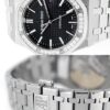 オーデマピゲ - レディース ロイヤルオーク ダイヤモンドベゼル | AUDEMARS PIGUET | 15451ST.ZZ.1256ST.01 | SS 黒文字盤 自動巻き ブレスレット |