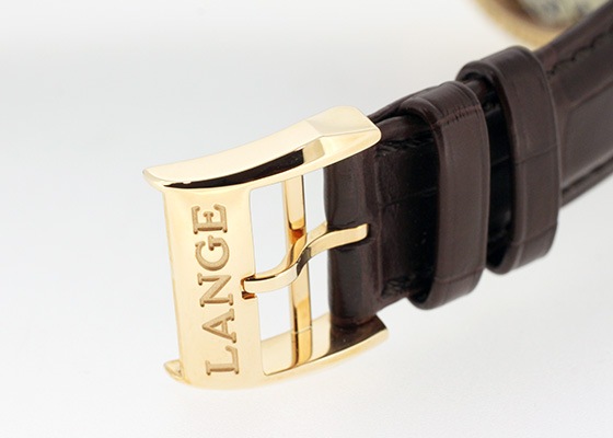 A.ランゲ&ゾーネ - ランゲ1 ムーンフェイズ | A.LANGE & SOHNE | 109.032(LS1094AD) | PG シルバー文字盤 手巻き レザー | 未使用品 |