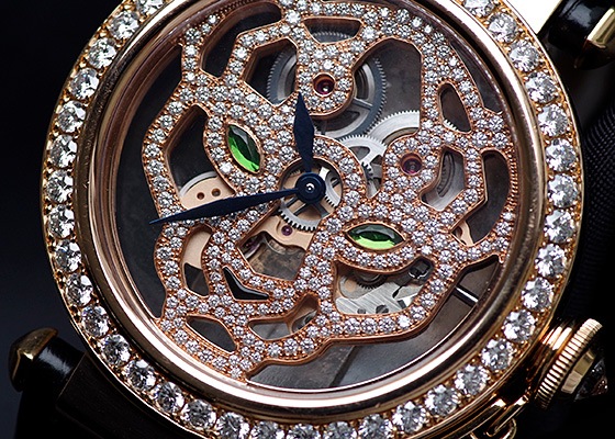 カルティエ - パシャ スケルトン パンテール | CARTIER | HPI00508 | PG スケルトン文字盤 手巻き レザー | 委託品 | 中古 |