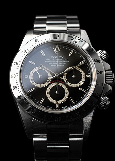 ロレックス - オイスター パーペチュアル コスモグラフ デイトナ A番 | ROLEX | 16520 | SS 黒文字盤 自動巻き ブレスレット | 中古 |
