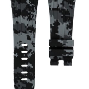 HORUS ラバーストラップ オーデマピゲ ロイヤルオークオフショア 42mm 26470用 ラバー グラファイトデジタルカモフラージュ 29-20mm