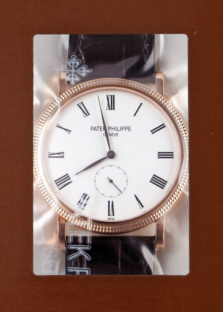 パテックフィリップ - カラトラバ | PATEK PHILIPPE | 5119R-001 | RG 白文字盤 手巻き レザー | アーカイブ付 | 2011年製 | レストア | 中古 |