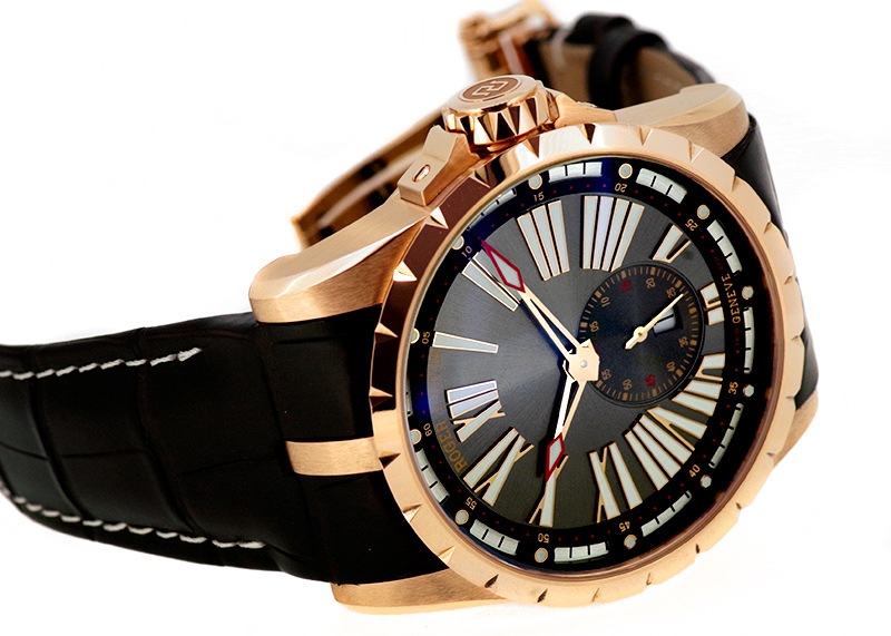 ロジェデュブイ - エクスカリバー オートマティック | ROGER DUBUIS | RDDBEX0566 | RG 黒文字盤 自動巻き レザー | 訳あり新品