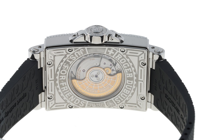 ロジェデュブイ - シーモア | ROGER DUBUIS | MS34.219.012.53 | SS シルバー文字盤 自動巻き ラバー | 中古 |