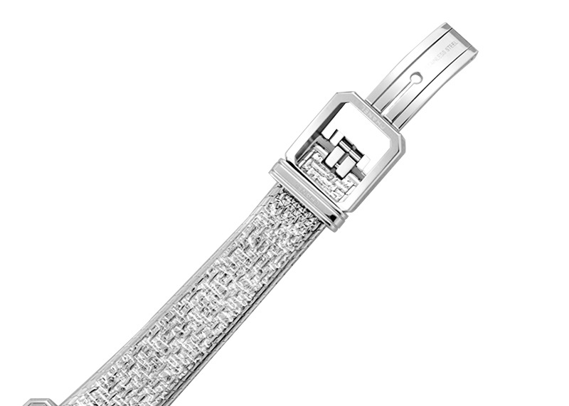 シャネル - ボーイフレンド ツイード ベゼルダイヤ | CHANEL | H4877 | SS 黒文字盤 クォーツ ブレスレット | 中古 |