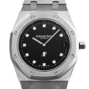 オーデマピゲ - ロイヤルオーク "ジャンボ" エクストラシン | AUDEMARS PIGUET | 15206PT.OO.1240PT.01 | PT 黒文字盤 自動巻き ブレスレット | ブティック70本限定 | 委託品 | 中古 |