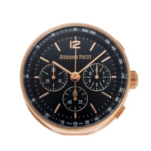 オーデマピゲ - テーブルクロック | AUDEMARS PIGUET | CODE11.59 | GP 黒文字盤 クォーツ | 中古