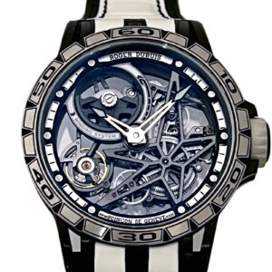 ロジェデュブイ - エクスカリバー スパイダー 45 オートマティック YOSHIDAスペシャルモデル | ROGER DUBUIS | RDDBEX0715 | TI スケルトン文字盤 自動巻き ラバー | 28本限定 | 中古 |