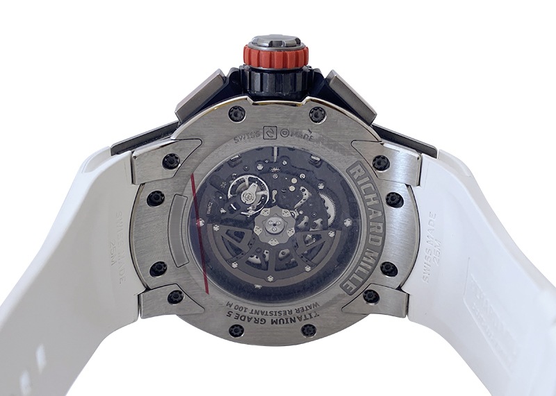 リシャールミル - オートマティック フライバック クロノグラフ レガッタ | Richard Mille | RM60-01 | TI スケルトン文字盤 自動巻き ラバー | 80本限定 | 委託品 | 中古 |