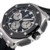 オーデマピゲ - ロイヤルオーク オフショア クロノグラフ | AUDEMARS PIGUET | 26420SO.OO.A002CA.01 | SS 黒文字盤 自動巻き ラバー | 未使用品 |