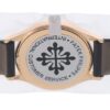 パテックフィリップ - カラトラバ | PATEK PHILIPPE | 4897R-001 | PG ブラウン文字盤 手巻き レザー | レストア | 中古