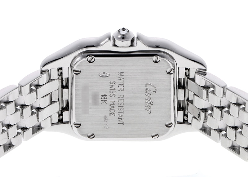 カルティエ - パンテール SM ベゼルダイヤ | CARTIER | WF3118F3 | WG シルバー文字盤 クォーツ ブレスレット | 中古