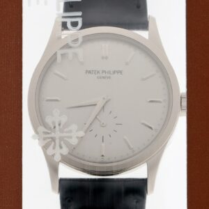 パテックフィリップ - カラトラバ | PATEK PHILIPPE | 5196G-001 | WG シルバー文字盤 手巻き レザー | レストア | 中古