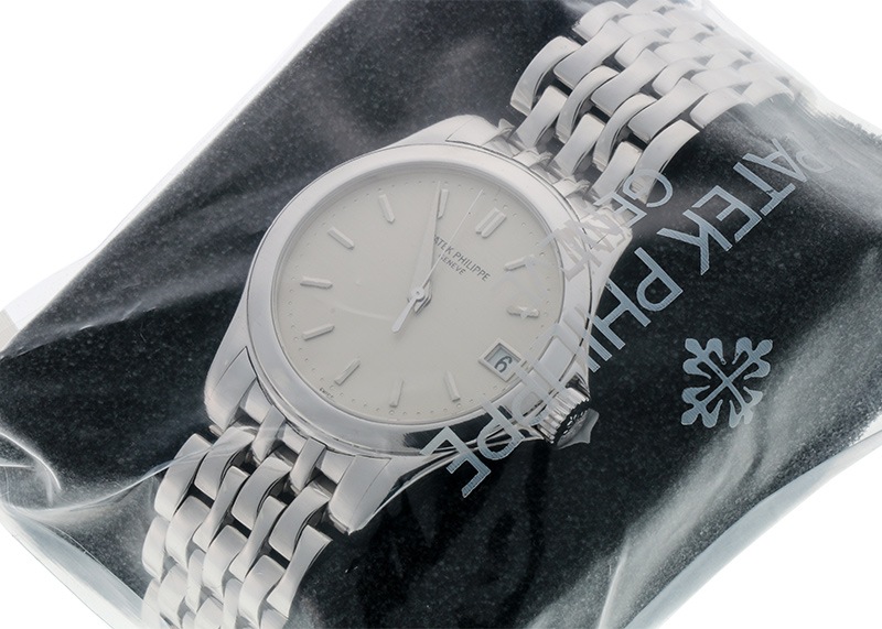 パテックフィリップ - カラトラバ | PATEK PHILIPPE | 5107/1G | WG 白文字盤 自動巻き ブレスレット | レストア | 中古