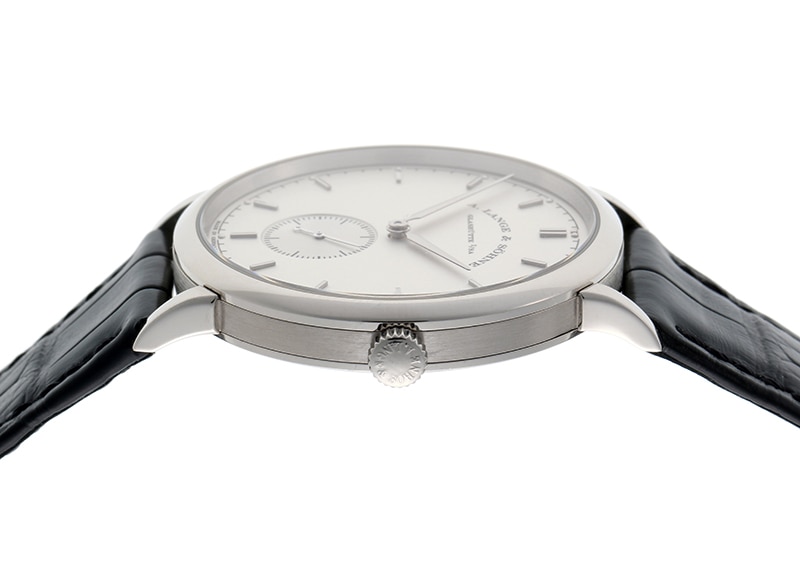 A.ランゲ&ゾーネ - サクソニア | A.LANGE&SOHNE | 216.026 | WG シルバー文字盤 手巻き レザー | 中古
