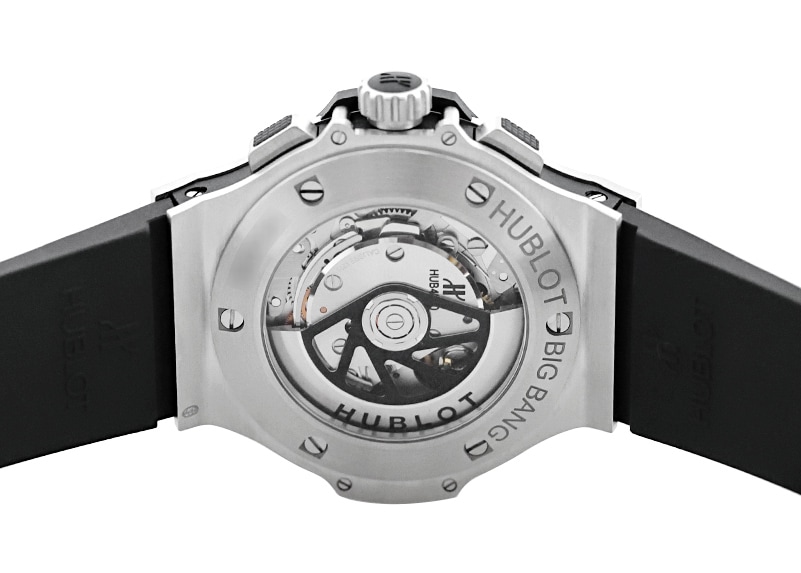 ウブロ - アエロバン スチール | HUBLOT | 311.SX.1170.RX | SS スケルトン文字盤 自動巻き ラバー | 中古