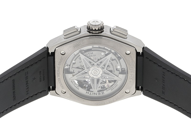 ゼニス - デファイ エルプリメロ 21 日本限定 | ZENITH | 95.9003.9004/78.R588 | TI スケルトン文字盤 自動巻き ラバーアリゲーター | 中古