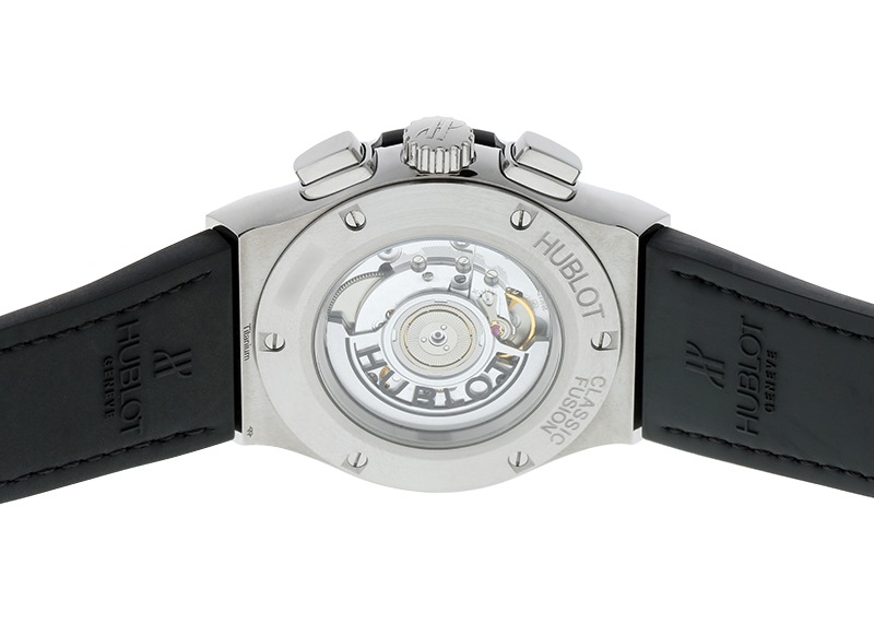 ウブロ - アエロフュージョン クロノグラフ | HUBLOT | 525.NX.0170.LR | TI スケルトン文字盤 自動巻き ラバーアリゲーター | 中古