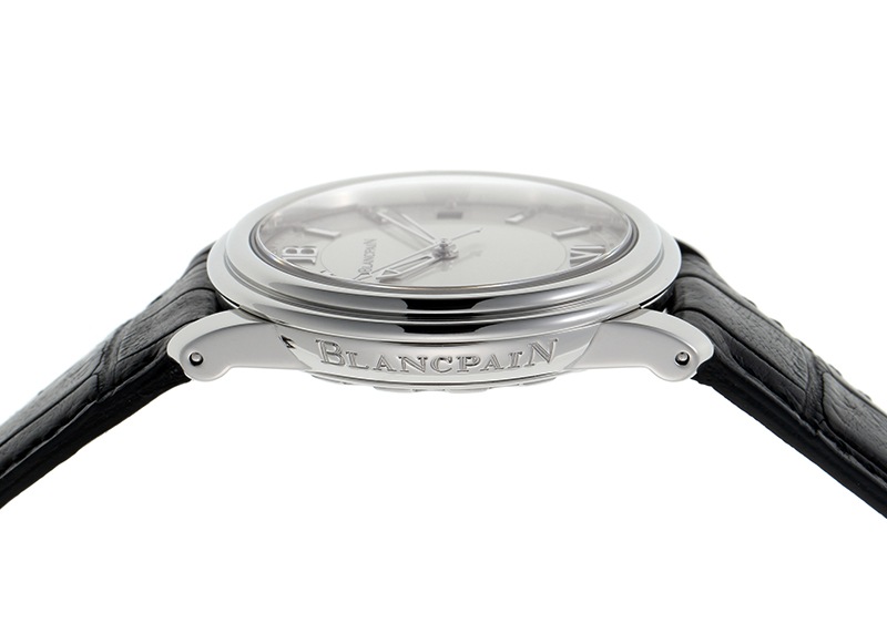 ブランパン - レマン ウルトラスリム ミディアム | BLANCPAIN | 2101 | SS シルバー文字盤 自動巻き レザー | 中古