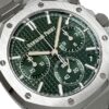 オーデマピゲ - ロイヤルオーク クロノグラフ 50周年記念 | AUDEMARS PIGUET | 26240ST.OO.1320ST.04 | SS グリーン文字盤 自動巻き ブレスレット | 未使用品